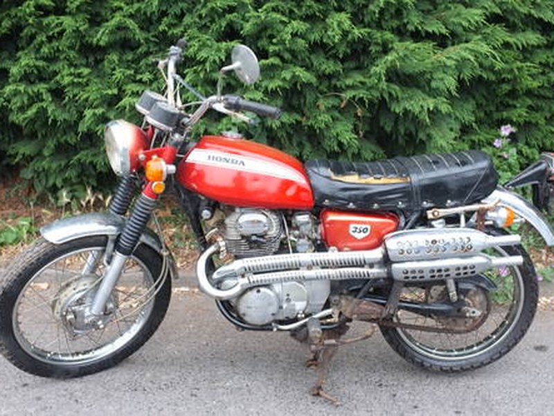 Honda Cl350 Cl 350 K2 1970 Scrambler Barn Find US Import
