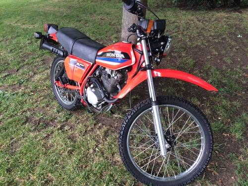 1980 Honda XL 185 740 MILES FROM NEW 1 OWNER  For Sale