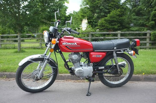 Honda CB125S CB 125 S 1979 just 3346 genuine miles, runs and SOLD