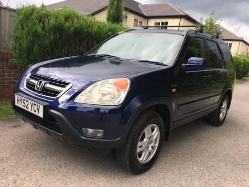 2002 HONDA CR-V VTEC AUTOMATIC 38,000 MILES, YES! 38K! 4WD 4X4  For Sale