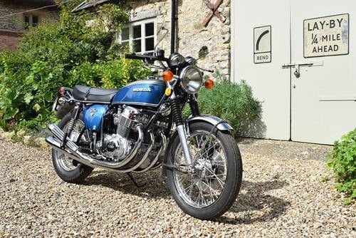 Lot 59 - A 1973 Honda 750/Four - 01/09/17 For Sale by Auction