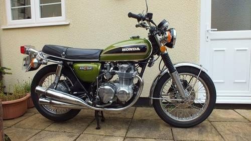 Lot 60 - A 1975 Honda 550 FOUR - 01/09/17 For Sale by Auction