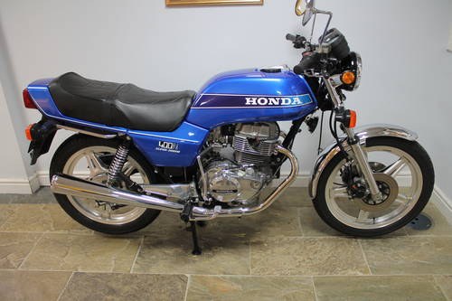 1980 Honda 400 -N Super Dream Exceptional Condition VERKAUFT