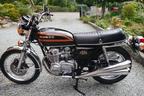1978 Honda CB550 K low miles, near perfect condition SOLD