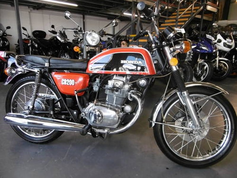 Honda CB200 Sunning timewarp original Condition