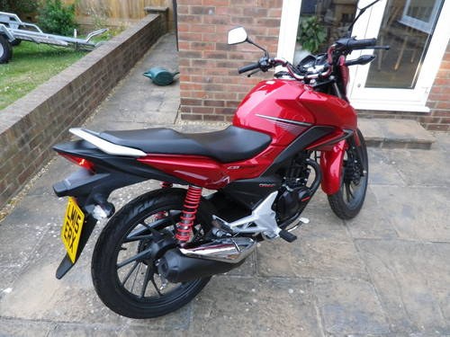 Honda CB125F  GLR 2015 945 Miles Immaculate SOLD