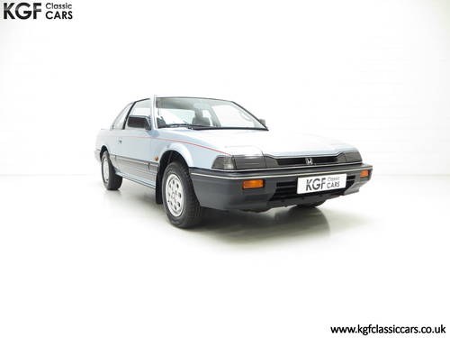 1984 A Honda Prelude Deluxe, Father & Son Owned with 42,224 Miles SOLD