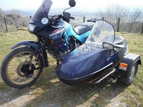 Honda Transalp 650/and squire sidecar SOLD