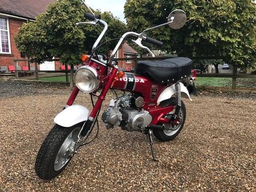 **OCTOBER AUCTION** Honda 70 Monkey Bike For Sale by Auction
