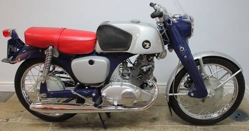 1963 Honda CB92 125 cc Benly Overhead Can Twin Cylinder  SOLD