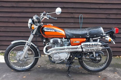 Honda CL360 CL 360 K1 1974 Fresh from a private US museum *B SOLD