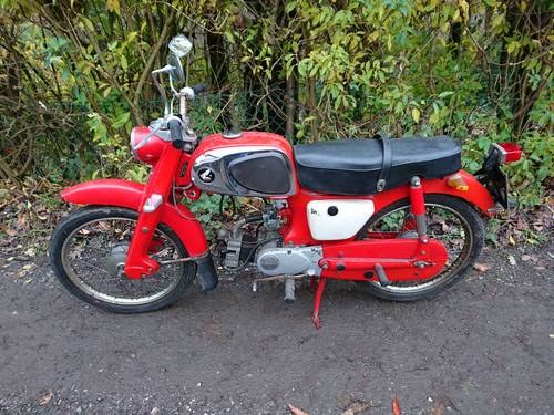 1966 Honda C110 50cc 3 miles only uk Bike. For Sale