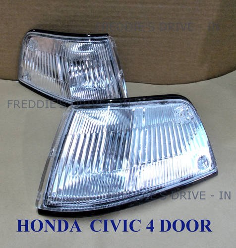 1989 HONDA_CIVIC_(4 DOOR) Clear Corner / Side- Lamps In vendita