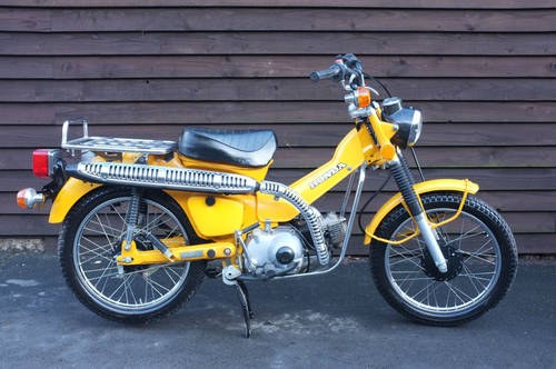 1978 Honda CT90 CT 90 Trail High and Low, Jerry Can, runs & rides SOLD