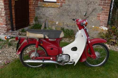 1973 Honda C70 Step-Thru Moped For Sale by Auction