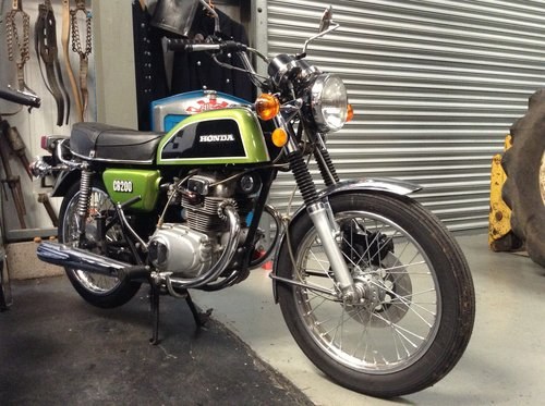 Honda CB200 1977 For Sale by Auction