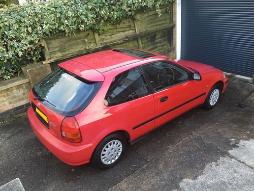 1996 1.4i 16v 3Dr Civic 40000 miles & FSH from new For Sale