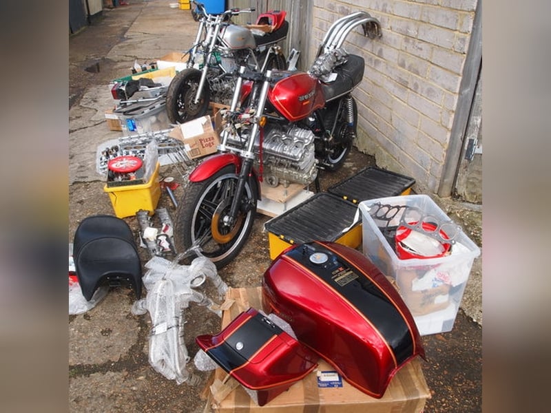 CBX1000 Two Bikes + Large Amount Of Parts, Bargain.