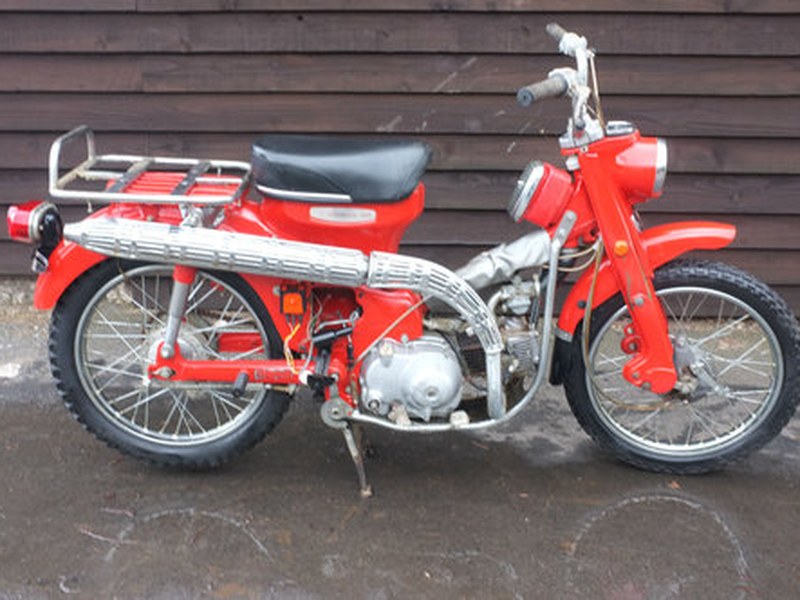 Honda CT90 CT 90 1968 Trail BARN FIND Just 1179 miles from n