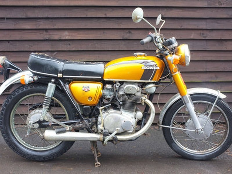 Honda CB350 CB 350 K3 1971 BARN FIND Cafe Racer? Ride/Restor