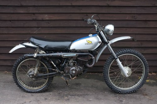 Honda MT125 MT 125 Elsinore 1973 BARN FIND Restoration Proje SOLD