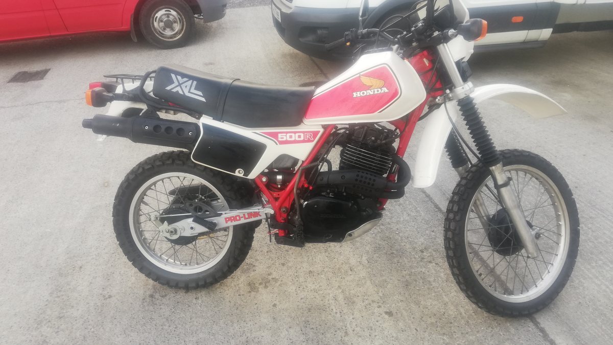 Honda XL 500 R PD02 1982 - train avant train avant A5076 Honda XL 500 R PD02 1982 - train avant train avant A5076