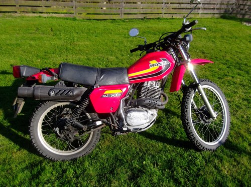 1979 HONDA XL500S. For Sale