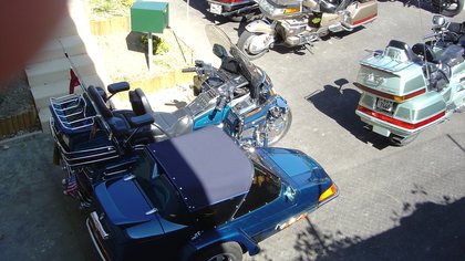 Goldwing GL 1500 SE with sidecar & trailer 2000