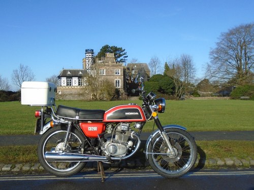1976 Honda CB200 in original condition In vendita