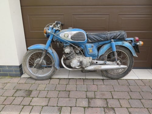 A 1968 Honda CD175 - 30/6/2021 Te koop bij veiling