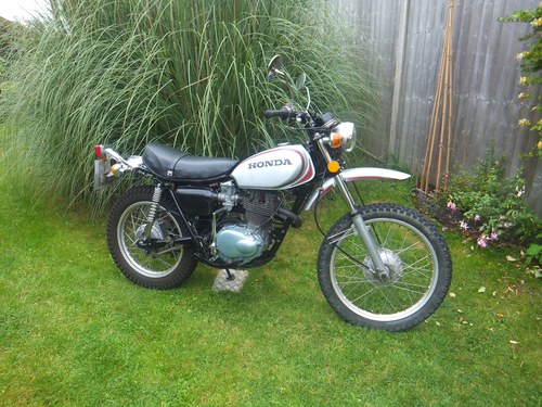 A 1973 Honda XL 250  - 30/6/2021 For Sale by Auction