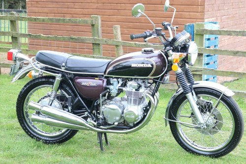 1974 Honda CB550 CB 550 with just 1583 genuine miles - staggering SOLD
