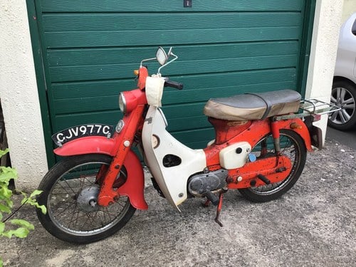 A 1964 Honda C50 - 30/6/2021 Te koop bij veiling