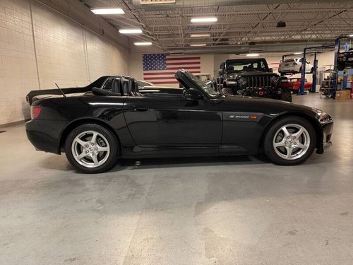 2000 Honda S2000 Convertible Roadster All Black 6 speed Manu For Sale