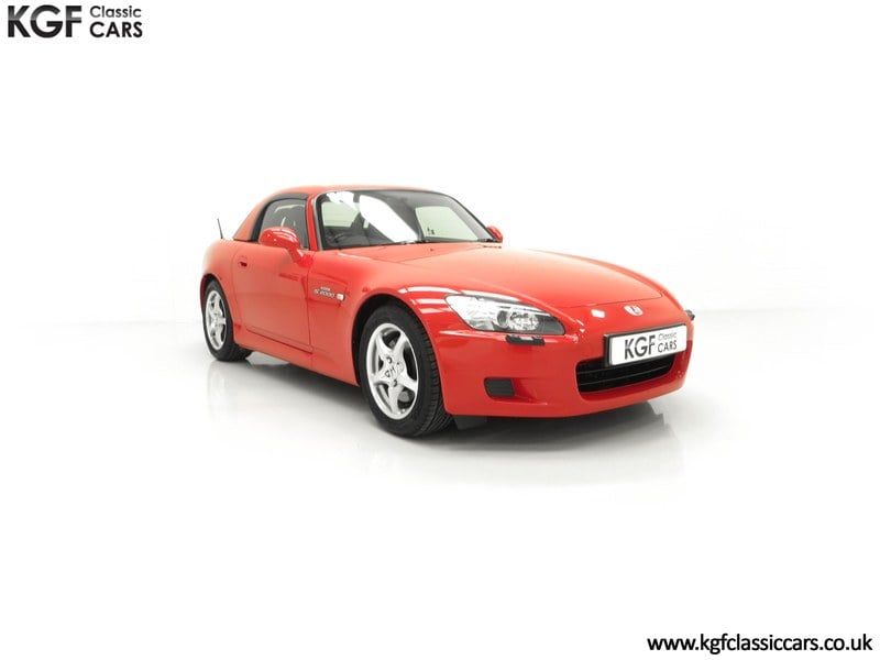 A Cossetted Honda S2000 GT AP1 with Just 37,021 Miles