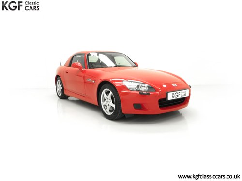2003 A Cossetted Honda S2000 GT AP1 with Just 37,021 Miles SOLD
