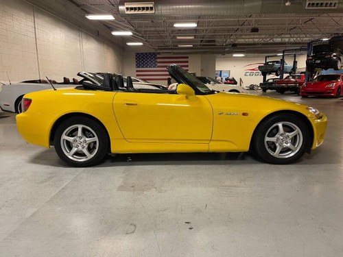 2001 Honda S2000 Convertible Roadster Yellow 6 Speed $31.7k For Sale
