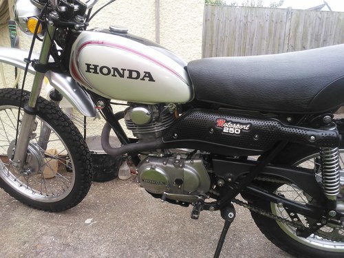 1972 Honda XL 250 motorsport In vendita