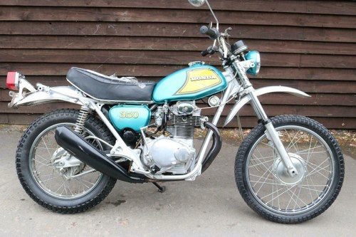 Honda SL 350 SL350 K2 1971 Fantastic Standard Condition VENDUTO