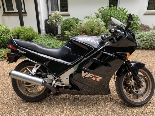 1989 Honda VFR750 F-K - lovely condition and low mileage SOLD