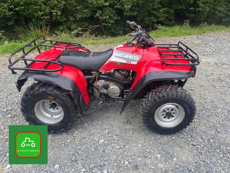 HONDA TRX300 4X4 QUAD WITH ALL NEW TYRES PX BARGAIN SEE VID