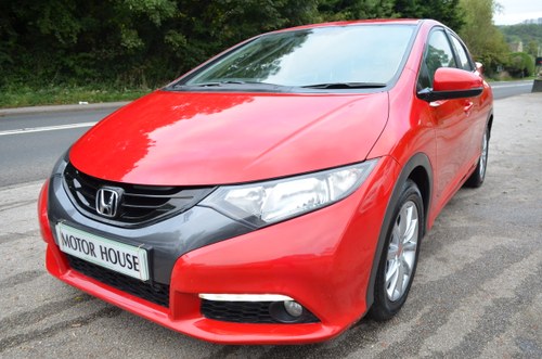 2012 HONDA CIVIC 2.2 DTEC ES ONE LADY OWNER ONLY 46000 MILES FSH For Sale