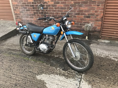 1975 Honda XL175 running project For Sale