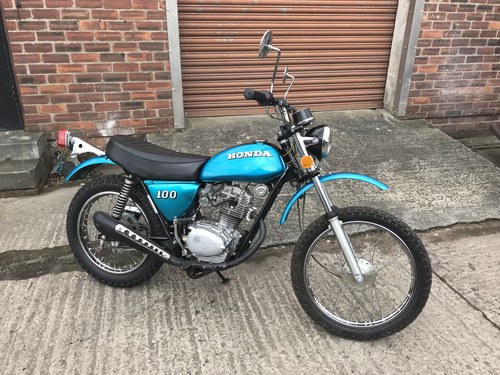 1972 Honda SL100 - SOLD, awaiting collection SOLD
