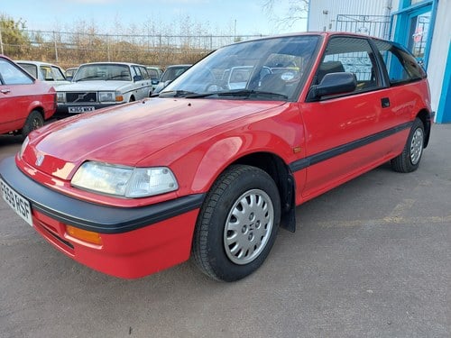1988 Honda Civic 1.4GL Auto - 3700 Miles From New For Sale