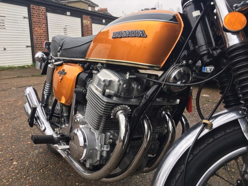 1975 must be seen. Stunning low mileage, original honda 750 four For Sale
