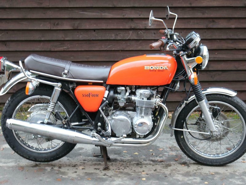 Honda CB550F CB 550 F 1975 All original & untouched Runs and