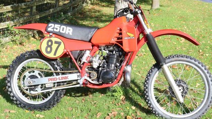 Honda CR250R CR 250 R Pro Link 1982 fresh from a US museum