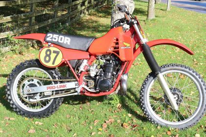 Picture of Honda CR250R CR 250 R Pro Link 1982 fresh from a US museum For Sale