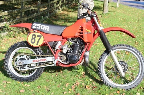 Honda CR250R CR 250 R Pro Link 1982 fresh from a US museum SOLD
